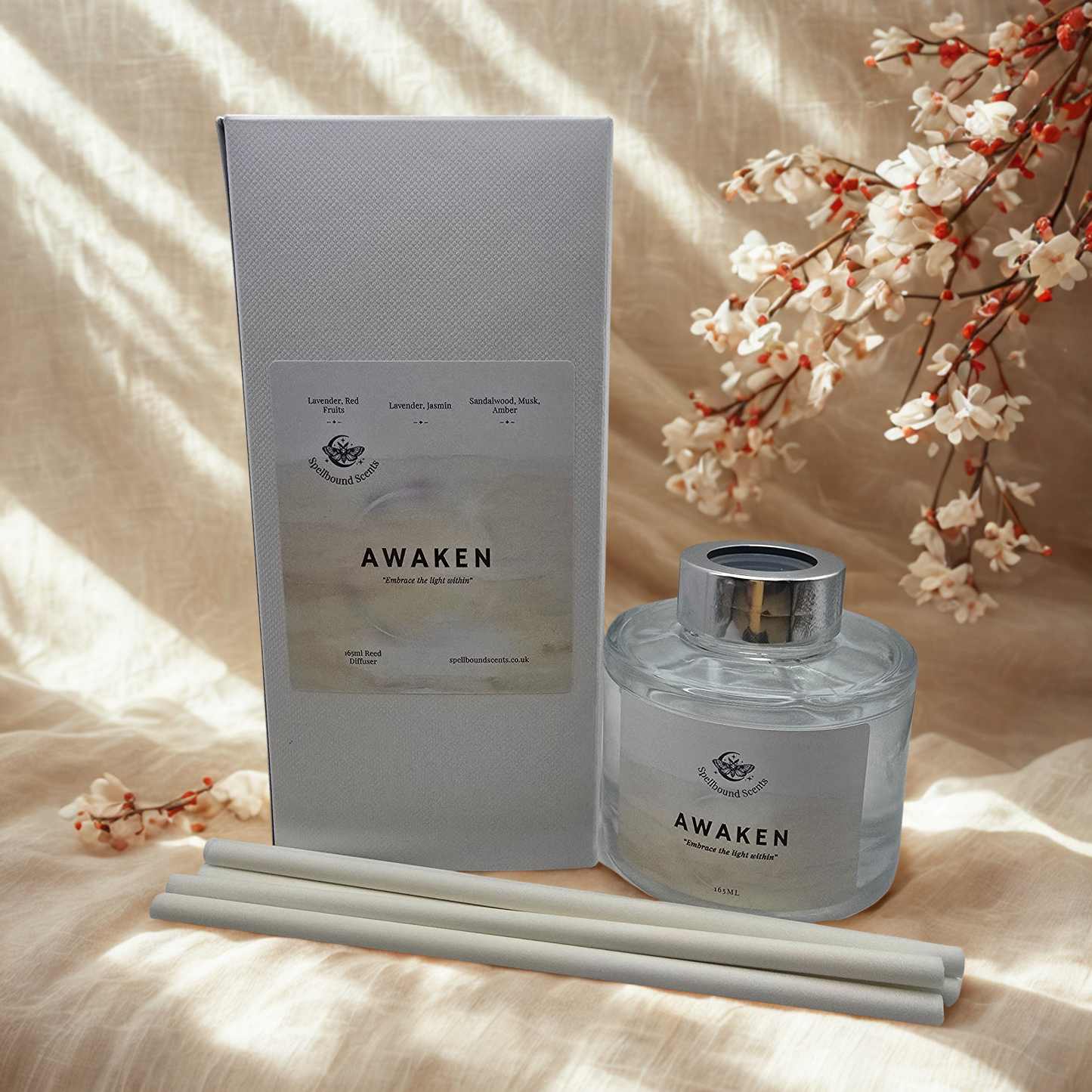 Awaken Reed Diffuser – Renewal, Energy & Spellbound Focus