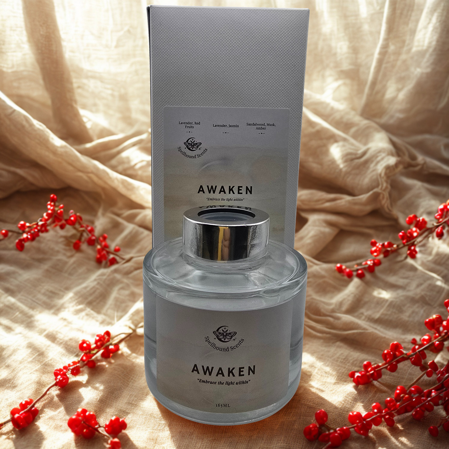 Awaken Reed Diffuser – Renewal, Energy & Spellbound Focus