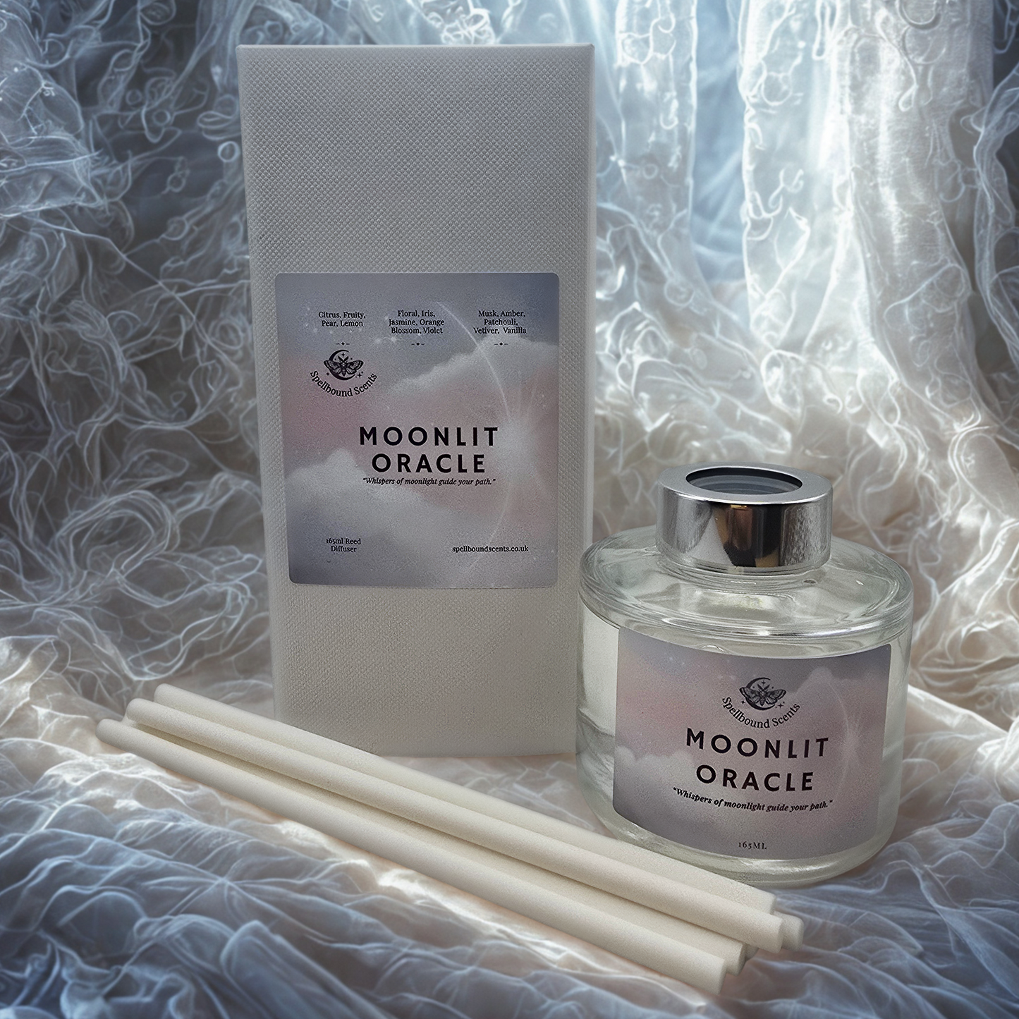 Moonlit Oracle Reed Diffuser – Mystery, Magic & Spellbound Night