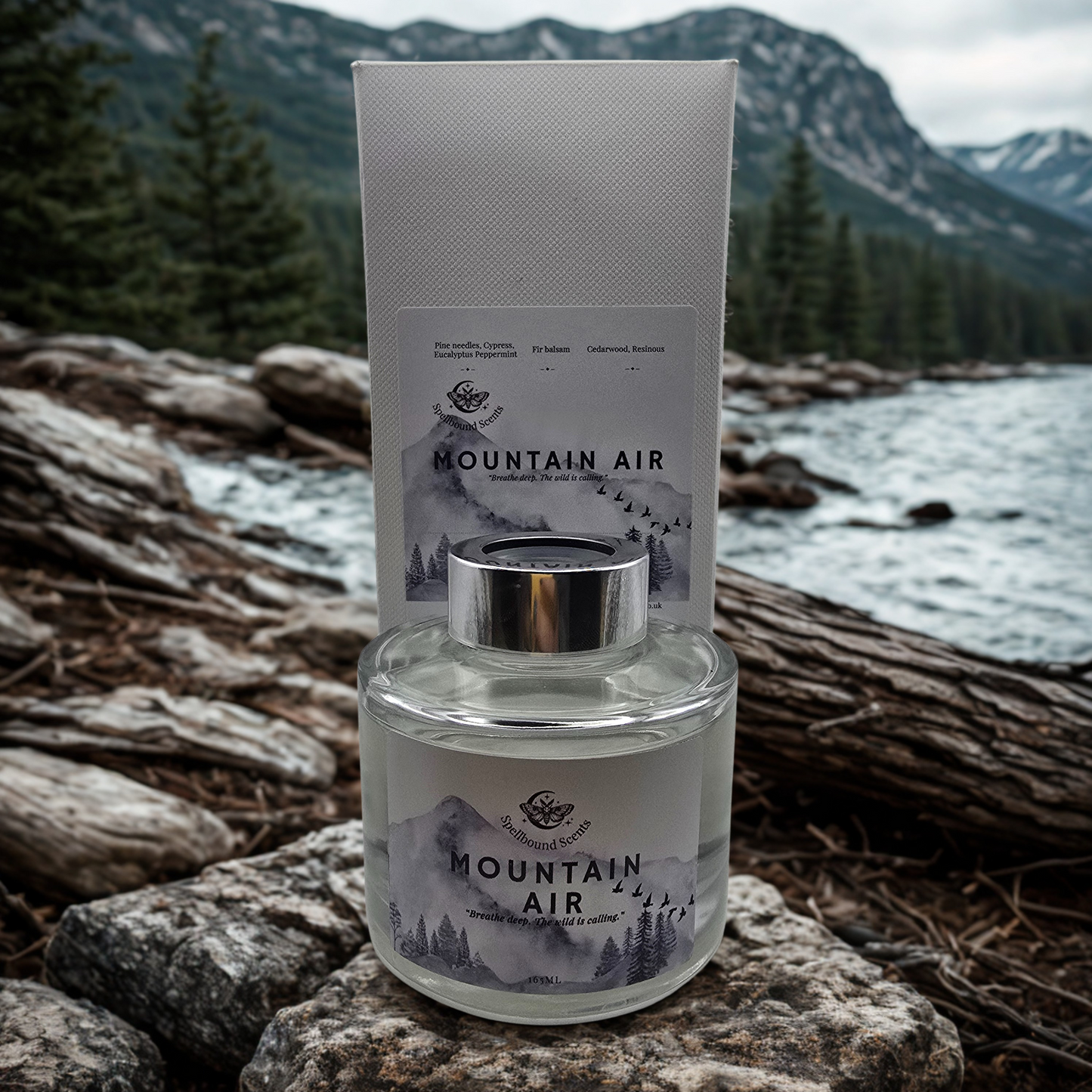 Mountain Air Reed Diffuser – Freshness, Clarity & Spellbound Breeze