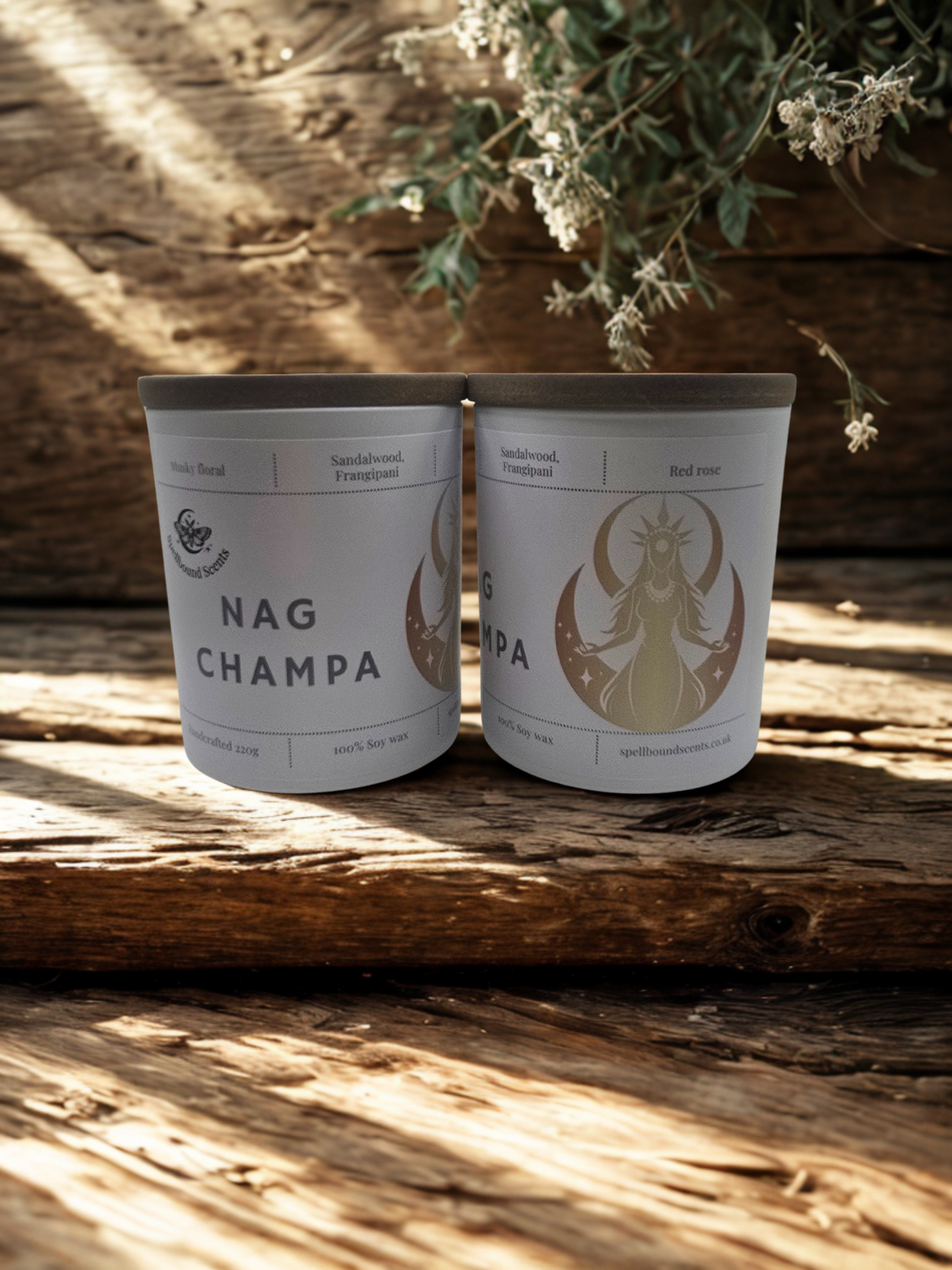 Nag Champa Candle – Timeless Incense & Floral Elegance