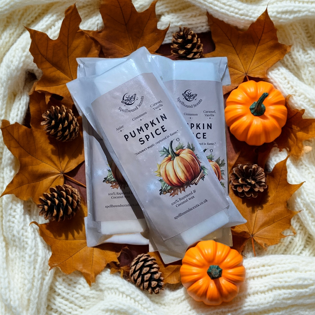 Pumpkin Spice Wax Melts – Spiced Comfort & Autumn Magic