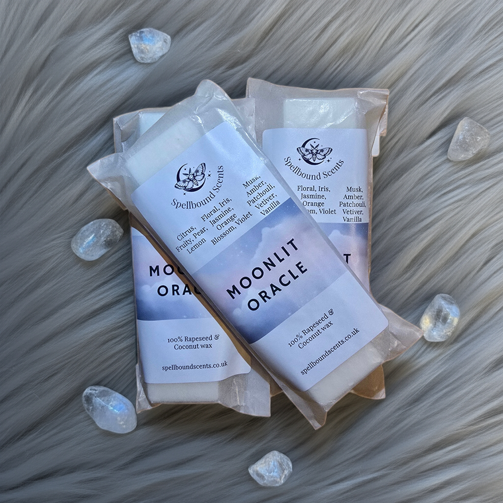 Moonlit Oracle Wax Melts – Pear, Jasmine & Amber