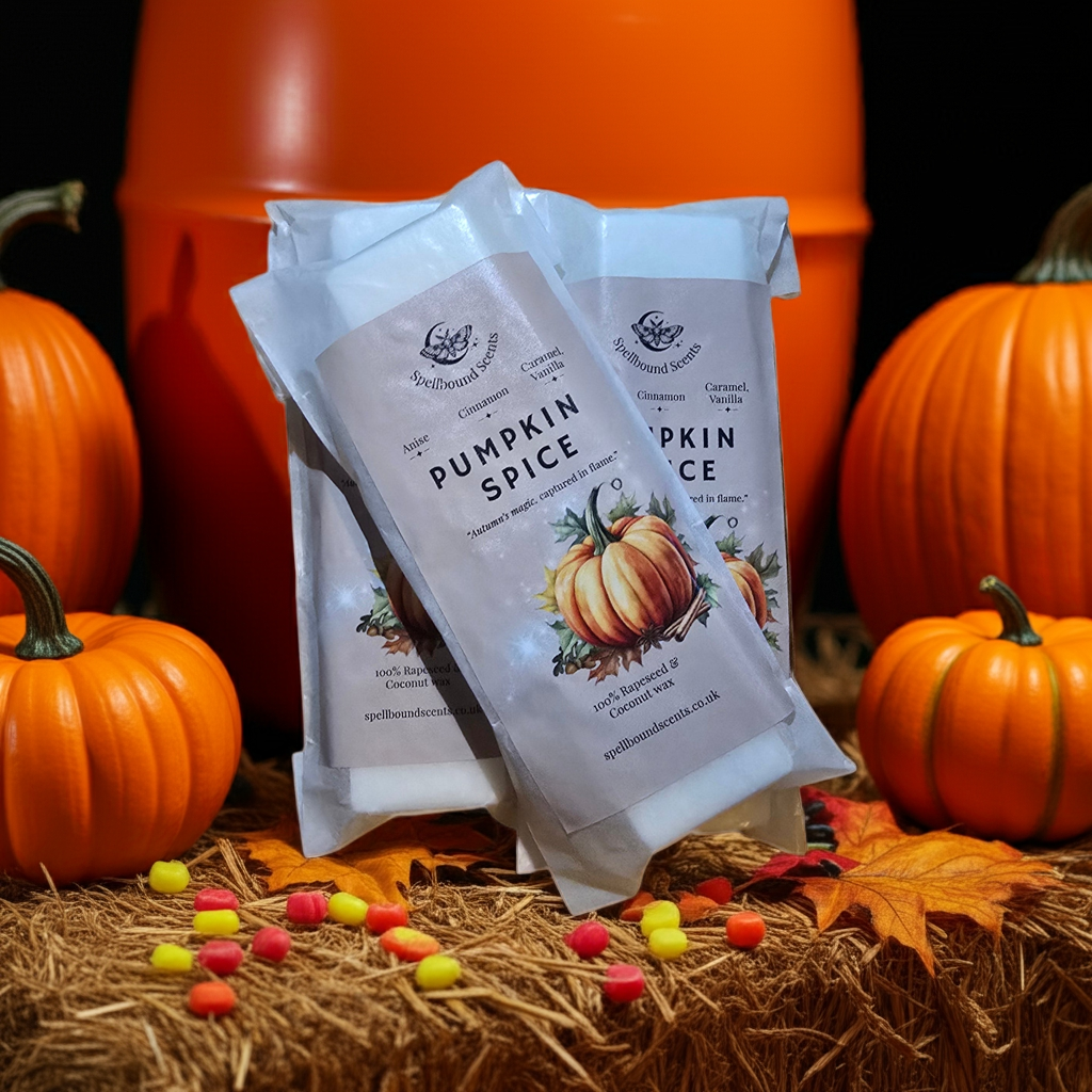 Pumpkin Spice Wax Melts – Spiced Comfort & Autumn Magic
