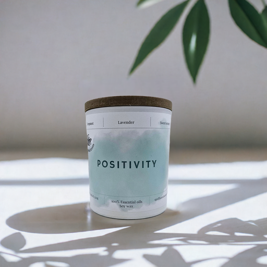 Positivity Candle – Uplifting Citrus & Lavender for a Joyful Atmosphere
