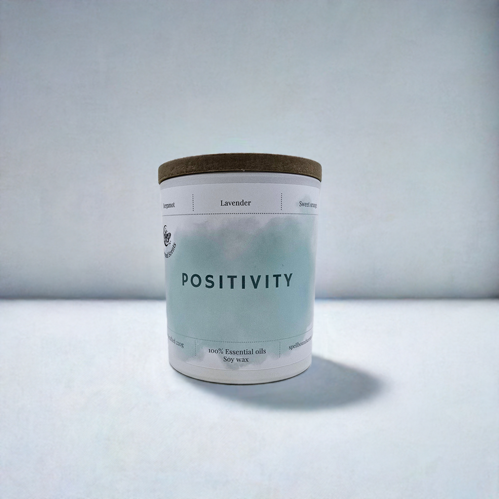 Positivity Candle – Uplifting Citrus & Lavender for a Joyful Atmosphere