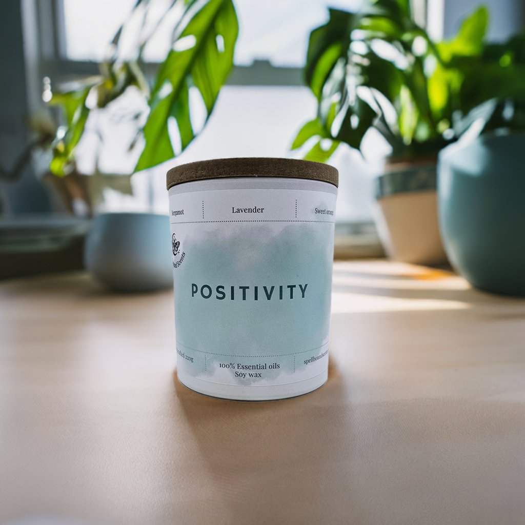 Positivity Candle – Uplifting Citrus & Lavender for a Joyful Atmosphere