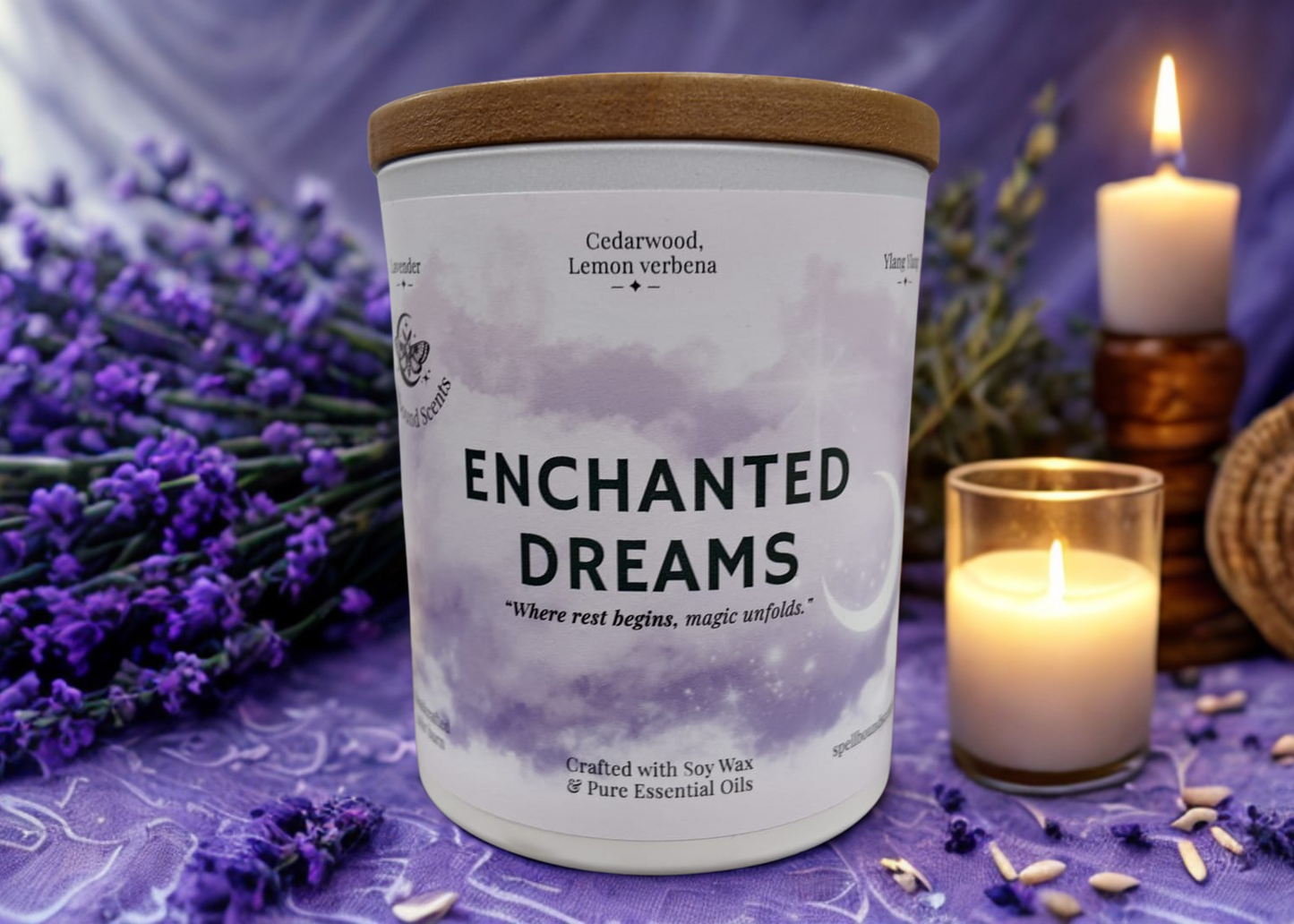 Enchanted Dreams Candle –A Candle for Deep, Restful Sleep