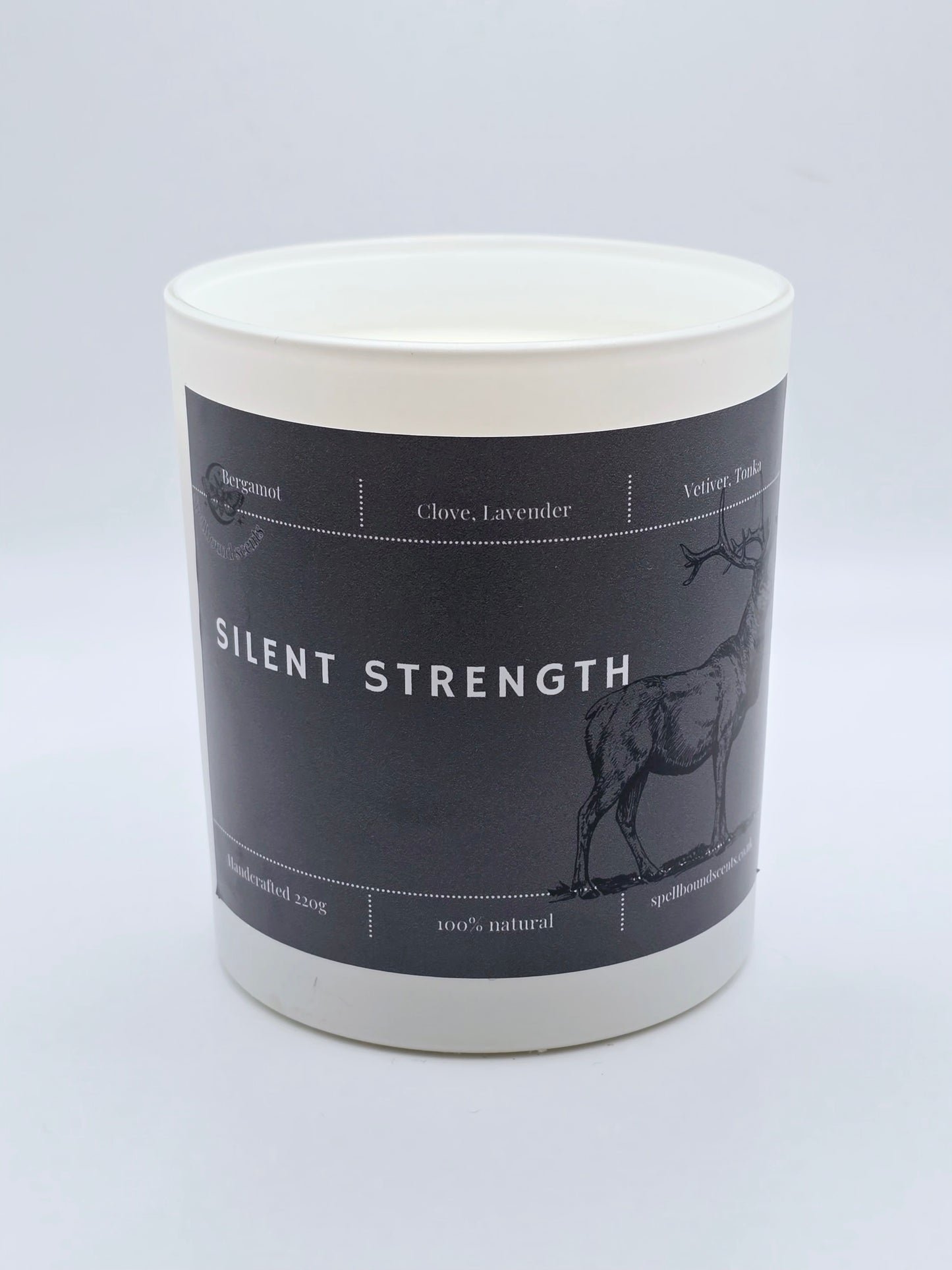Silent Strength soy candle