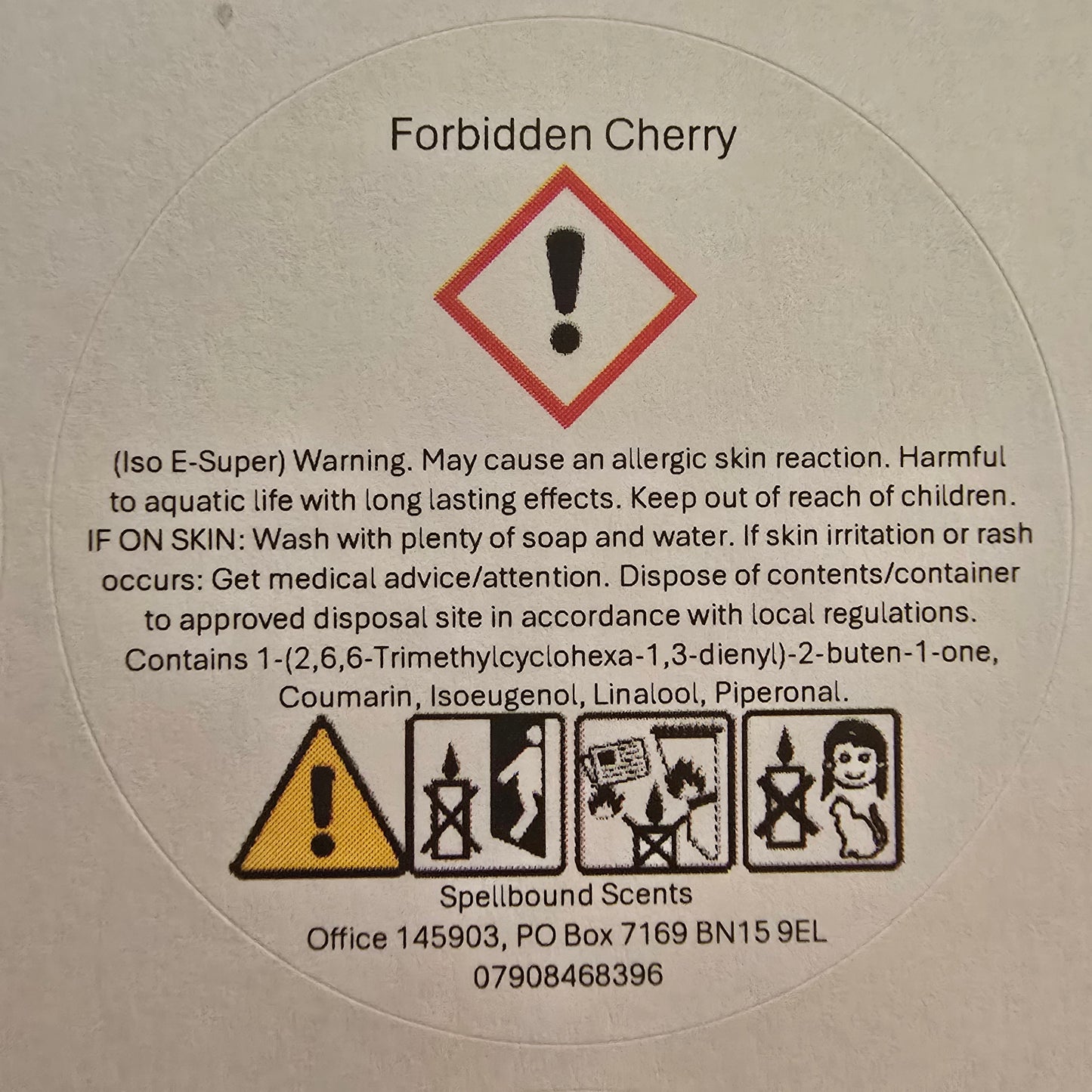 Forbidden Cherry Wax Melts – Rapeseed & Coconut Wax with Black Cherry, Rose & Vanilla