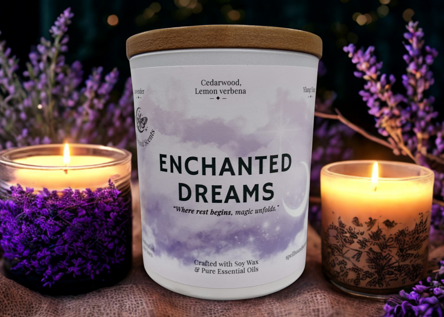 Enchanted Dreams Candle –A Candle for Deep, Restful Sleep