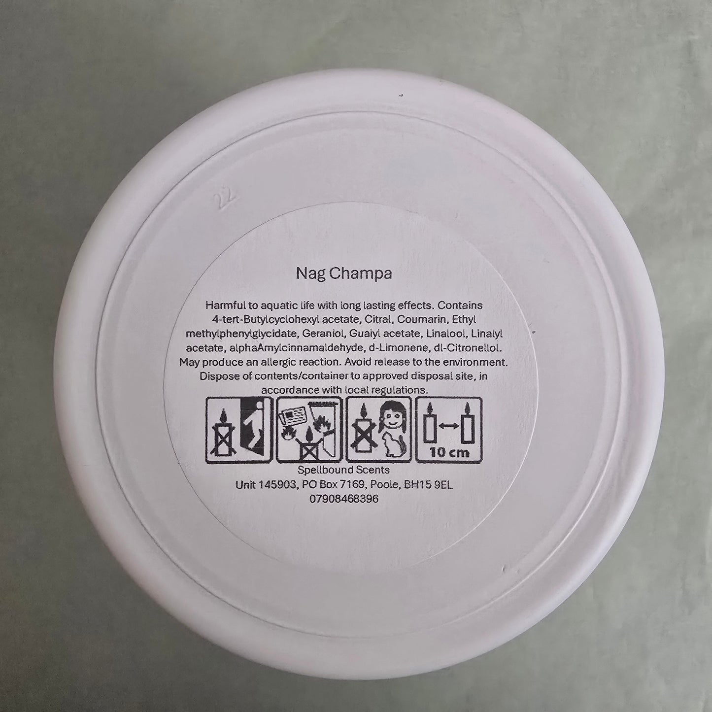 Nag Champa Candle – Timeless Incense & Floral Elegance