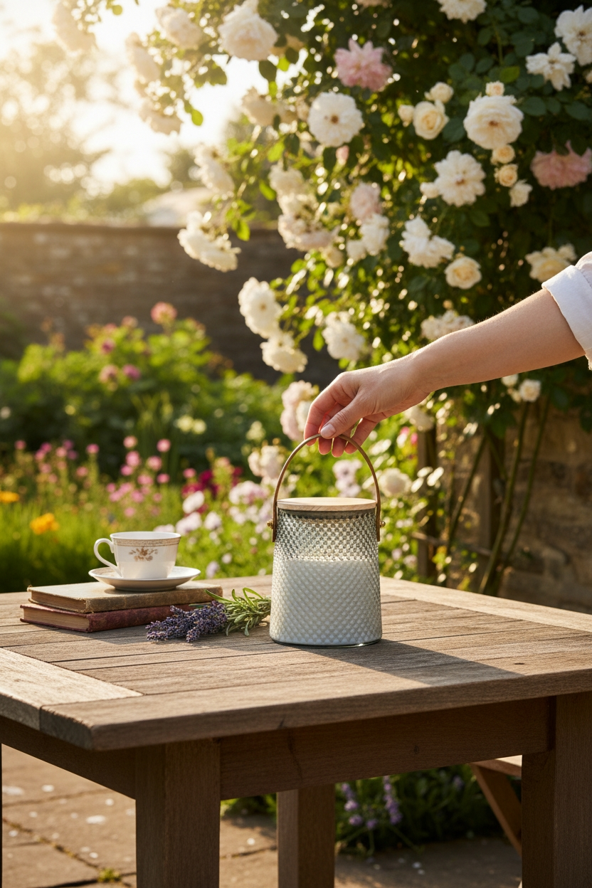 Luna Haven – Outdoor Essential Oil Candle