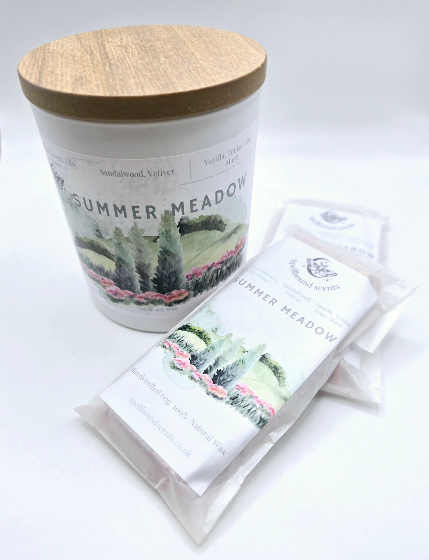 Summer Meadow Wax Melts – A Sunlit Floral Escape