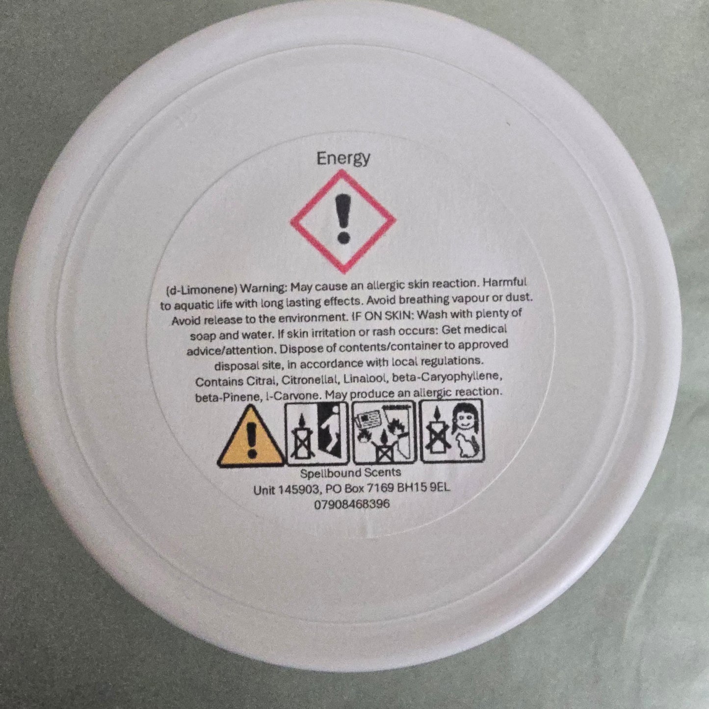 Energy Ritual Candle