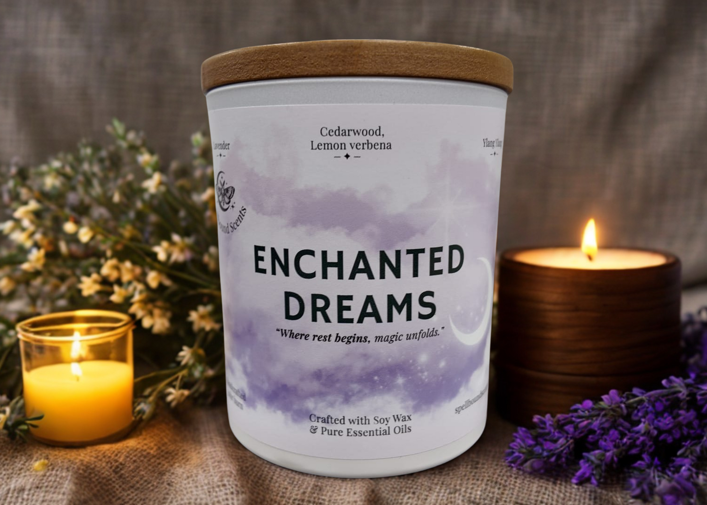 Enchanted Dreams Candle –A Candle for Deep, Restful Sleep