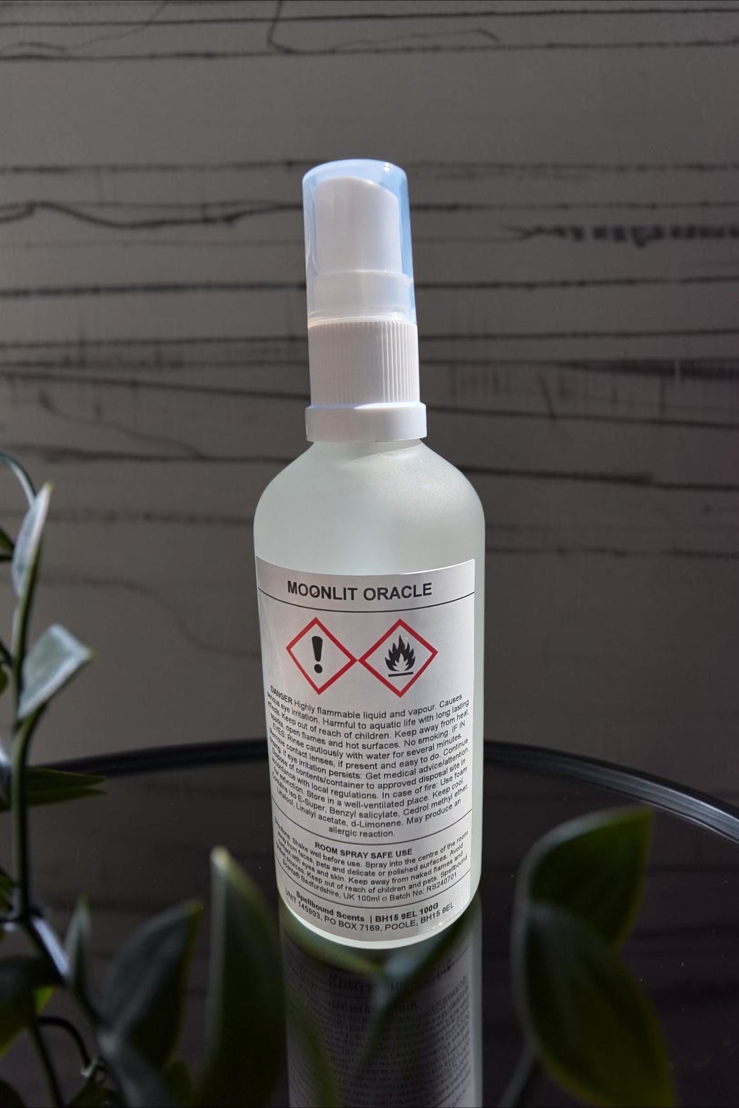 Moonlit Oracle Luxury Room Mist 100ml. Spellbound Scents