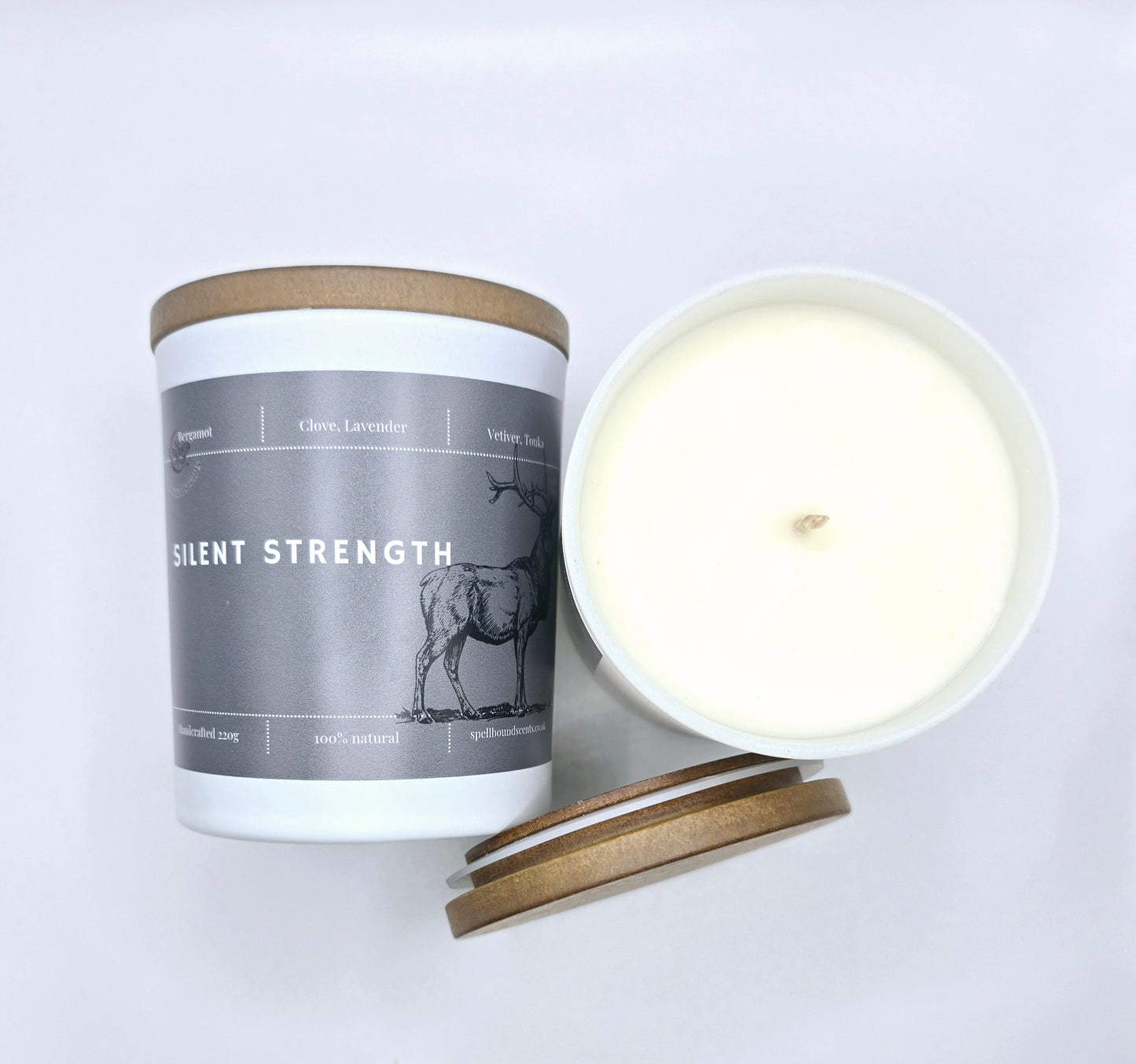 Silent Strength soy candle