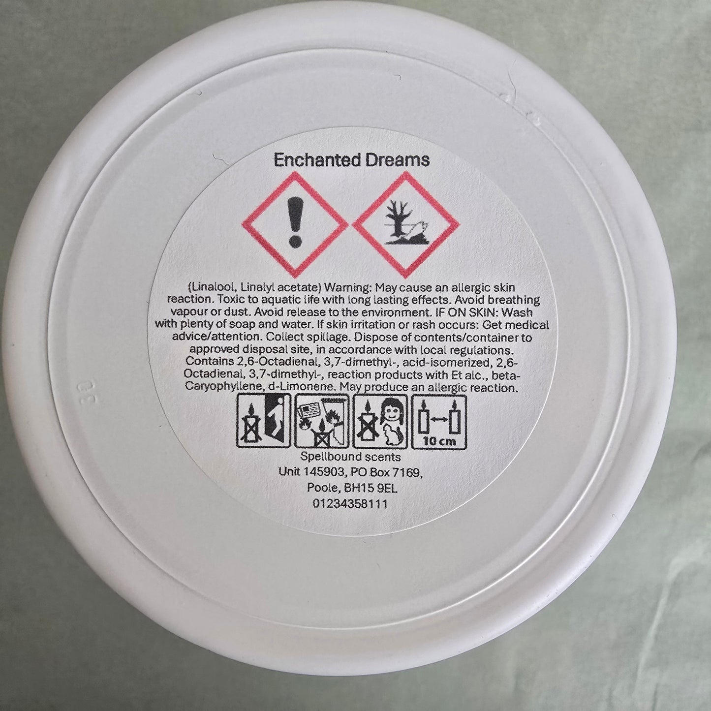 Enchanted Dreams Ritual Candle.