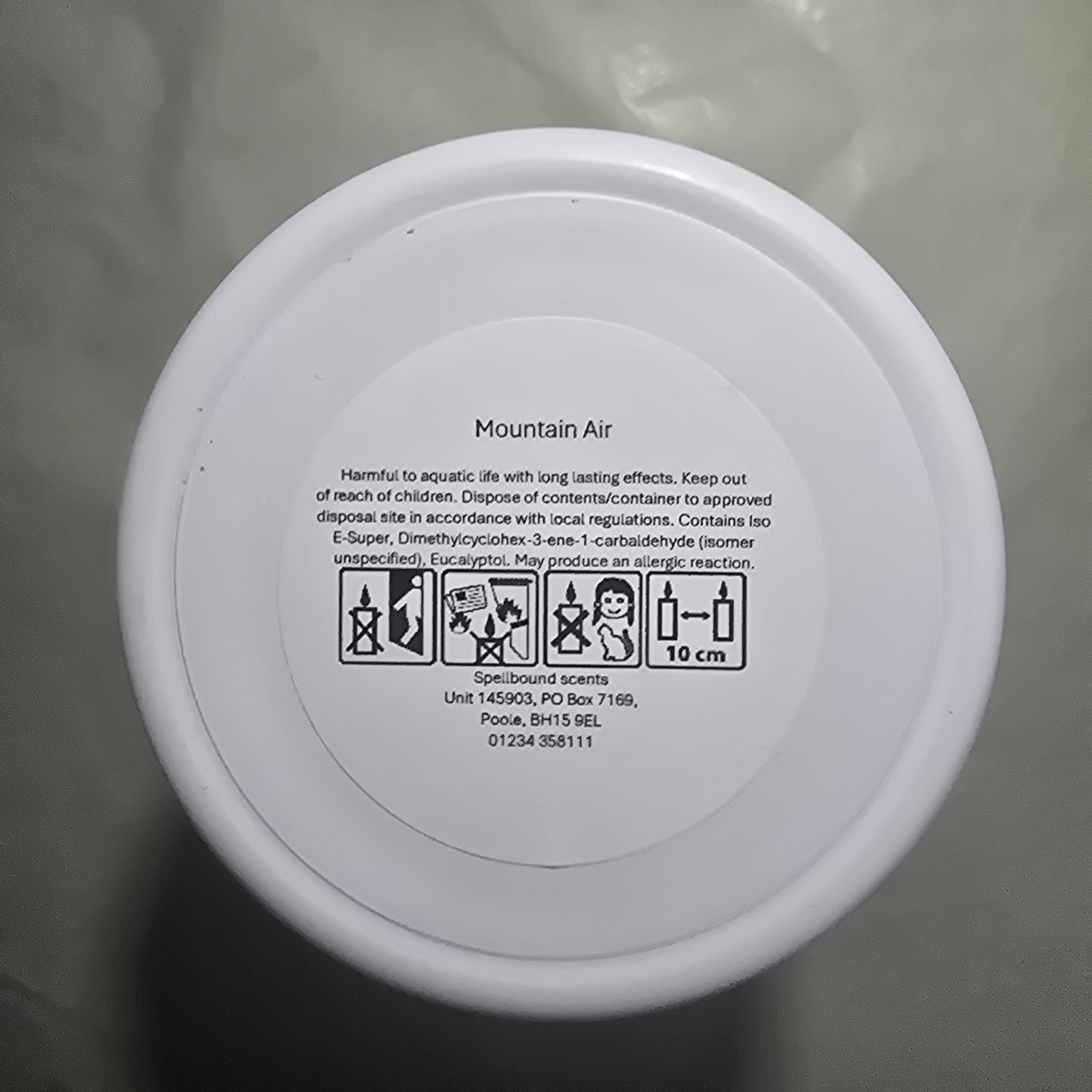 Mountain Air Fragrance Oil Candle – Pine, Eucalyptus & Fresh Cedar