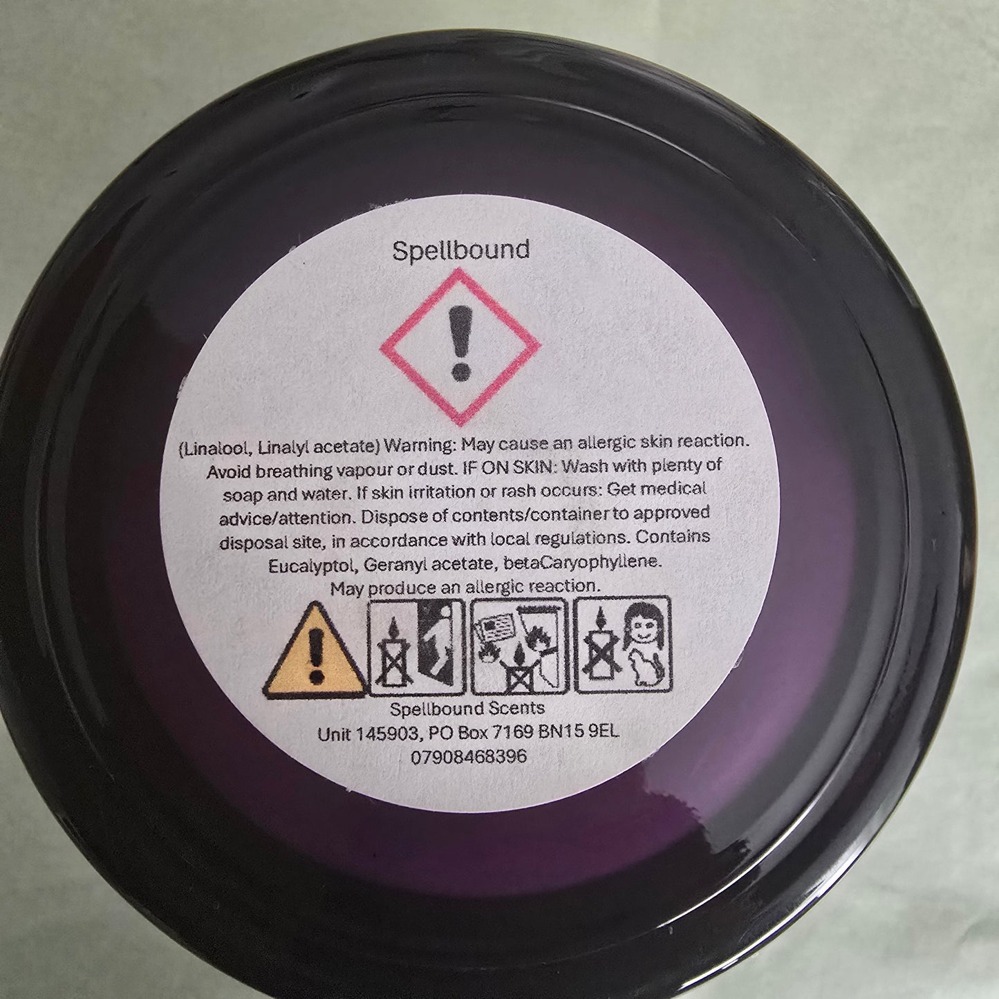 Spellbound Candle – Eco-Luxury Soy Wax Candle for Intuition, Focus & Emotional Balance