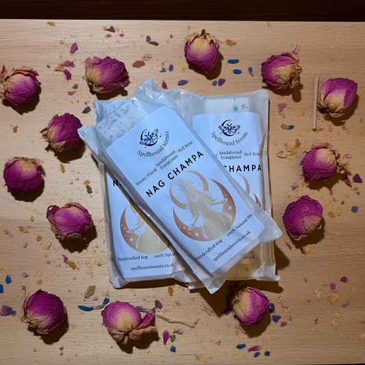 Nag Champa Wax Melts – A Spell of Sandalwood & Rose