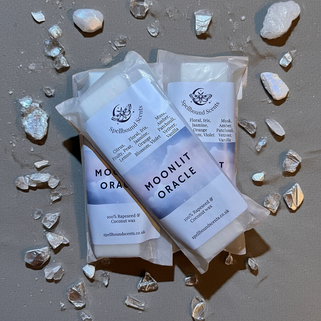 Moonlit Oracle Wax Melts – Pear, Jasmine & Amber