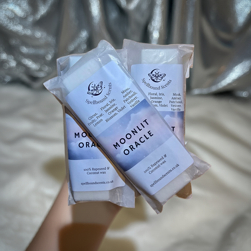 Moonlit Oracle Wax Melts – Pear, Jasmine & Amber