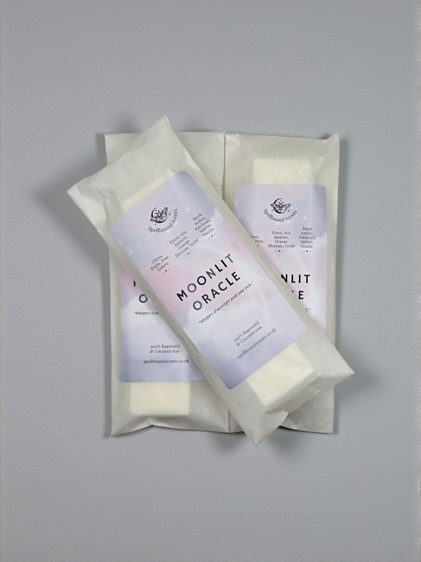 Luxury Coconut & Rapeseed Wax Melts -Spellbound Scents – Handcrafted natural Wax.