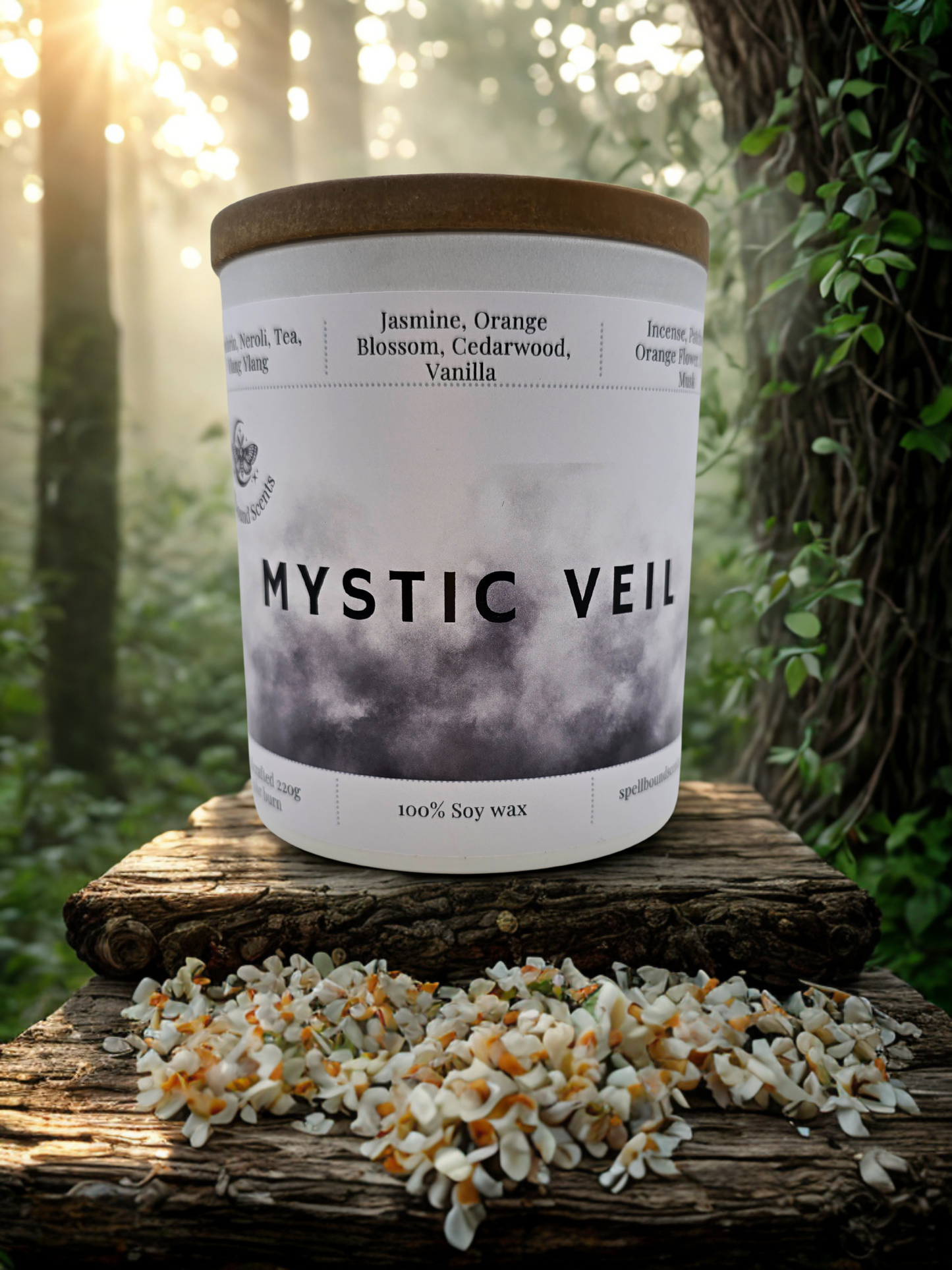 Mystic Veil – Luxury Eco-Friendly Candle for Calm and Inner Radiance