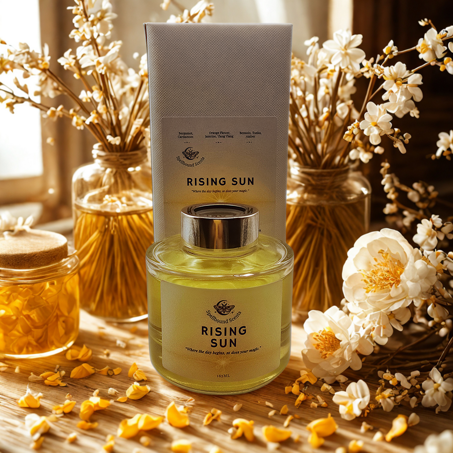 Rising Sun Reed Diffuser – Warmth, Renewal & Spellbound Light