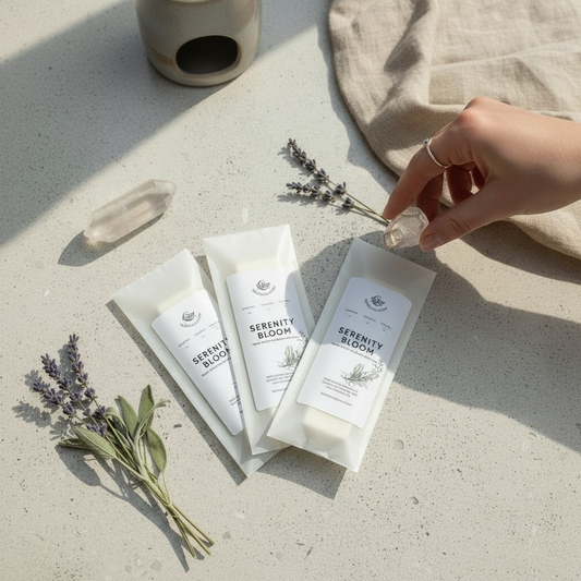 Serenity Bloom – Essential Oil Ritual Wax Melt