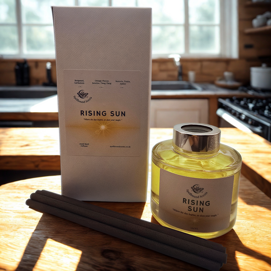 Rising Sun Reed Diffuser – Warmth, Renewal & Spellbound Light