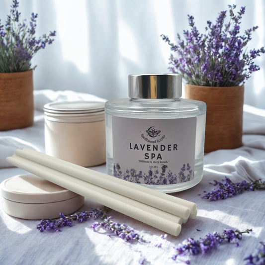 Lavender Spa Reed Diffuser – Tranquillity, Balance & Spellbound Serenity