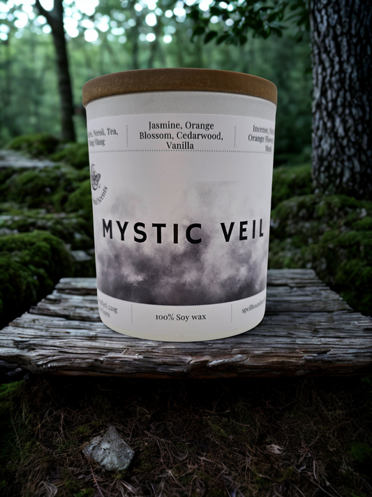 Mystic Veil – Luxury Eco-Friendly Candle for Calm and Inner Radiance