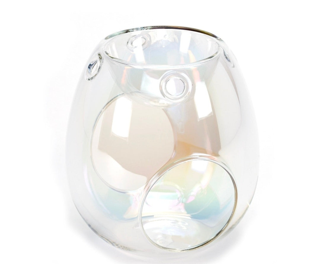 Pearl Aura Glass Wax Burner