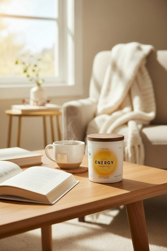 Energy Ritual – Essential Oil Candle