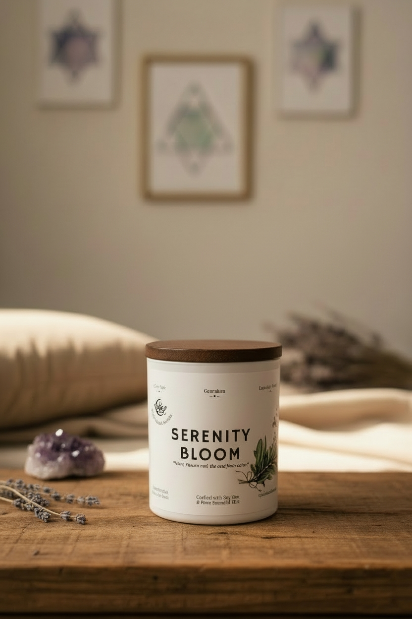 Serenity Bloom Ritual Candle