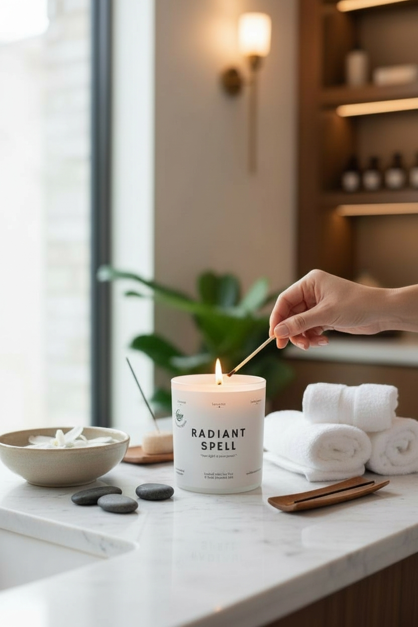 Radiant Spell Ritual Candle