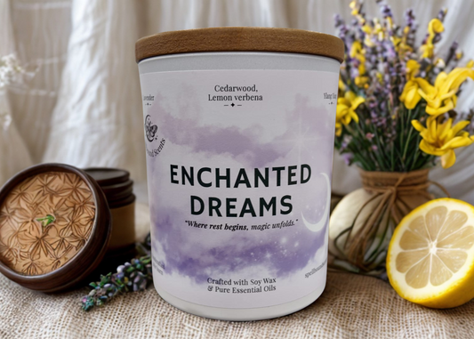 Enchanted Dreams Candle –A Candle for Deep, Restful Sleep