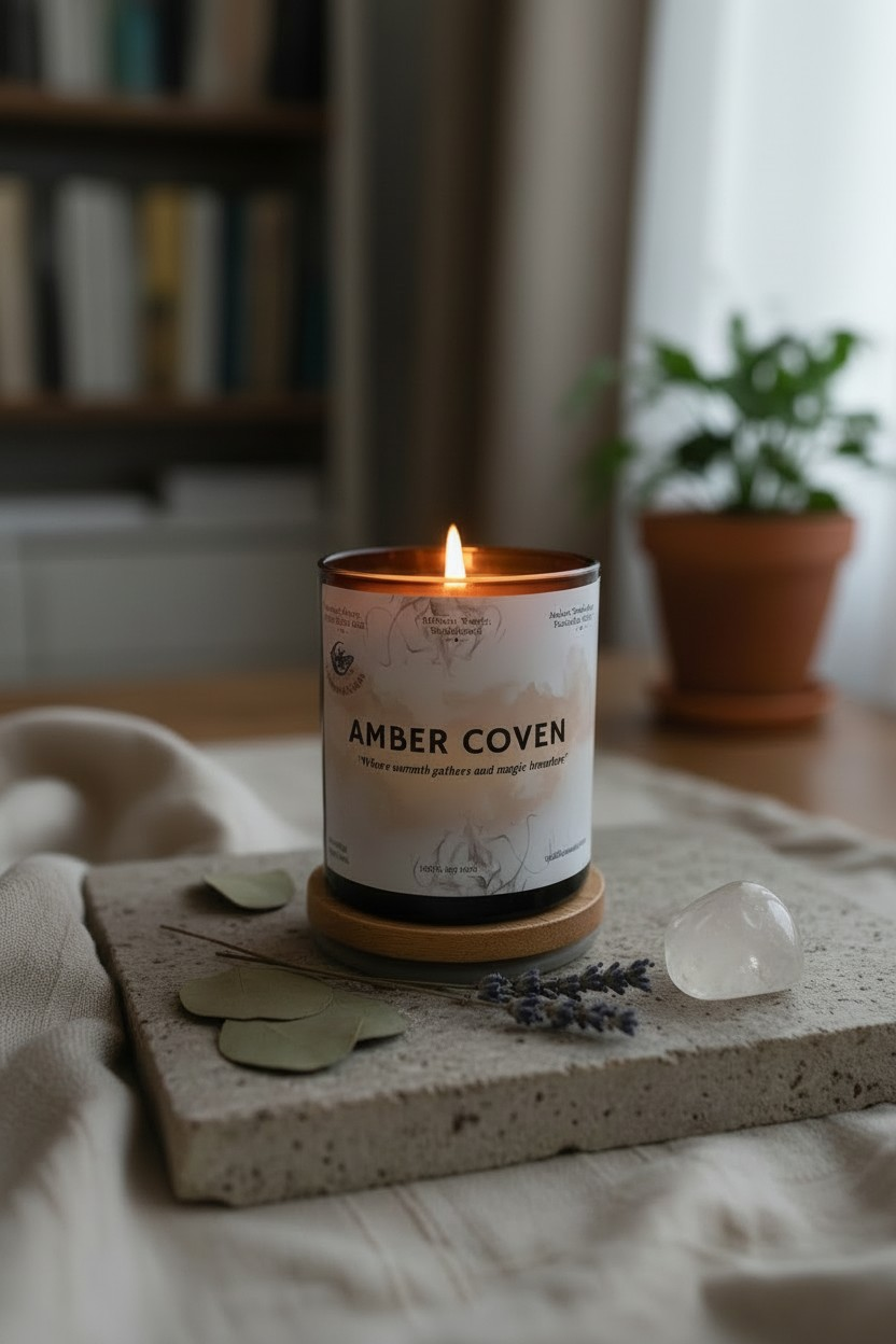 Amber Coven – Luxury Soy Candle