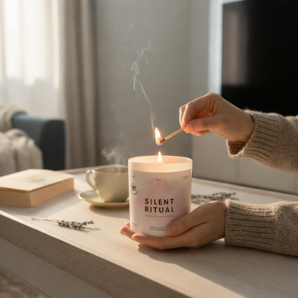 Silent Ritual Candle