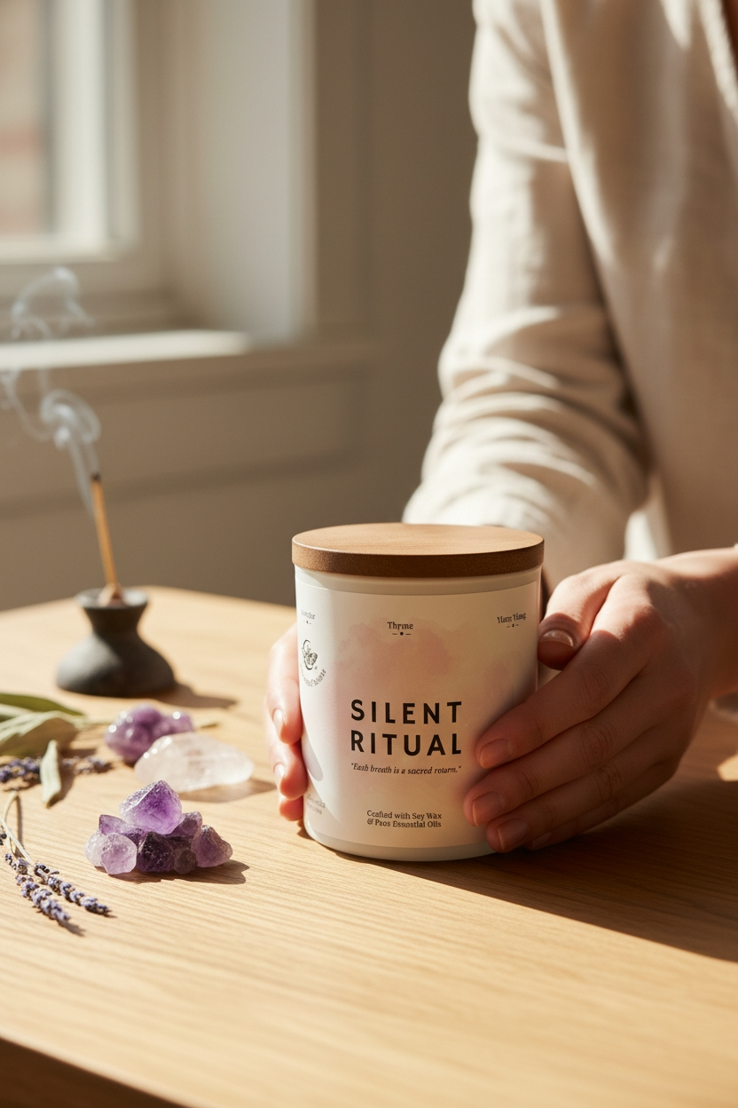 Silent Ritual Candle