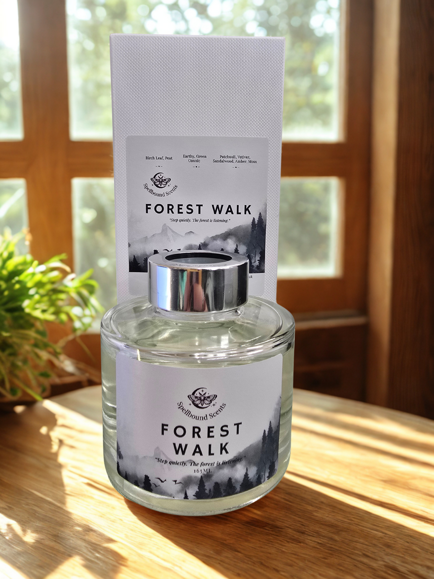 Forest Walk Reed Diffuser – Pine, Moss & Woodland Air (165ml)