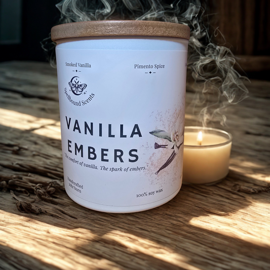Vanilla Embers- A Warm Embrace in Every Flicker