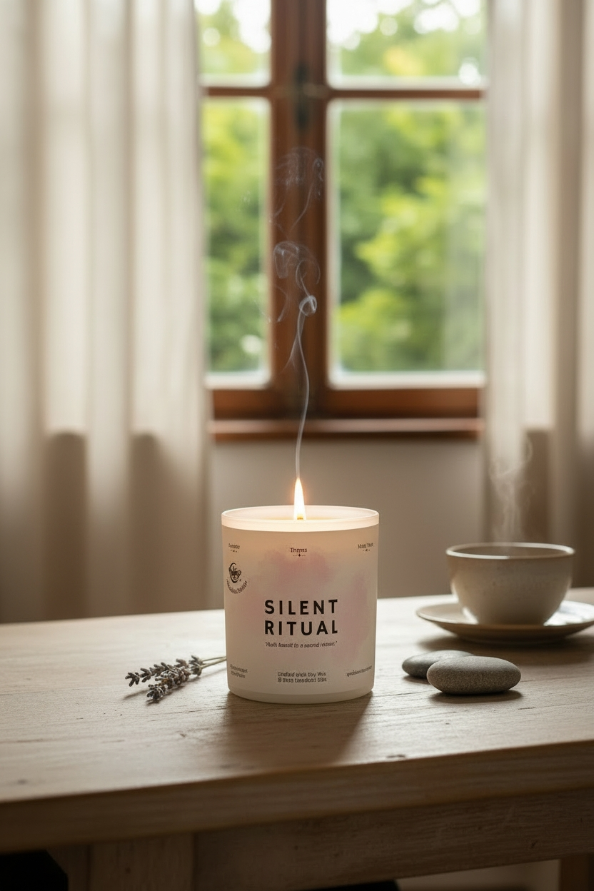 Silent Ritual Candle