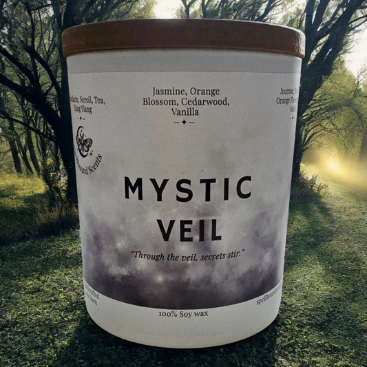 Mystic Veil – Luxury Eco-Friendly Candle for Calm and Inner Radiance