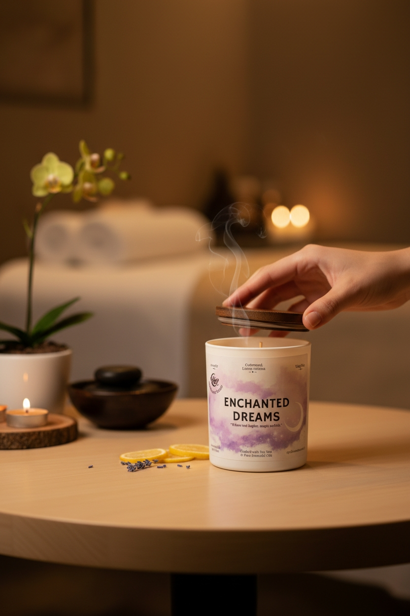 Enchanted Dreams Ritual Candle.