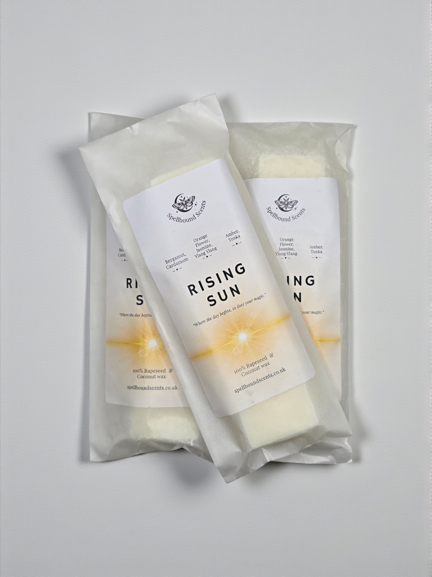 Rising Sun Wax Melts – Bergamot, Jasmine & Amber