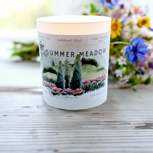 Summer Meadow- A Blooming Escape into Nature